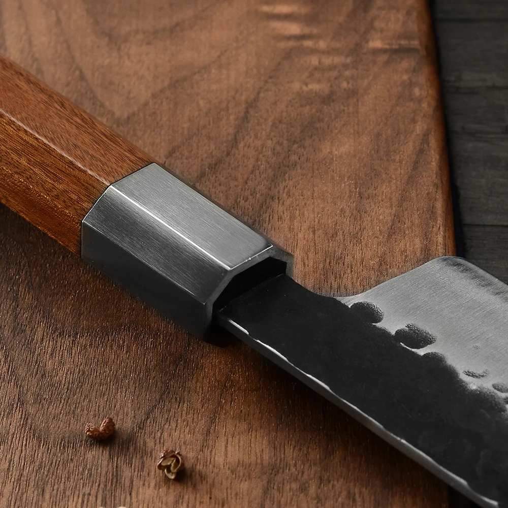 Дамасский японский нож Santoku из высокоуглеродистой нержавеющей стали, кухонный нож Santoku, кухонные ножи, бритва, острое лезвие, резак с деревянной ручкой