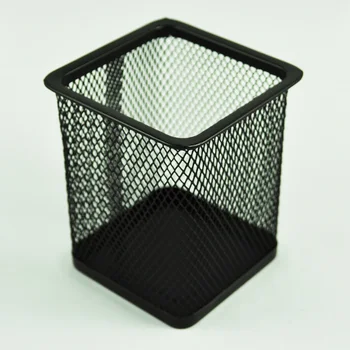 

SODIAL(R) Rectangular Mesh Style Pen Ruler Holder Desk Organizer for Home Office