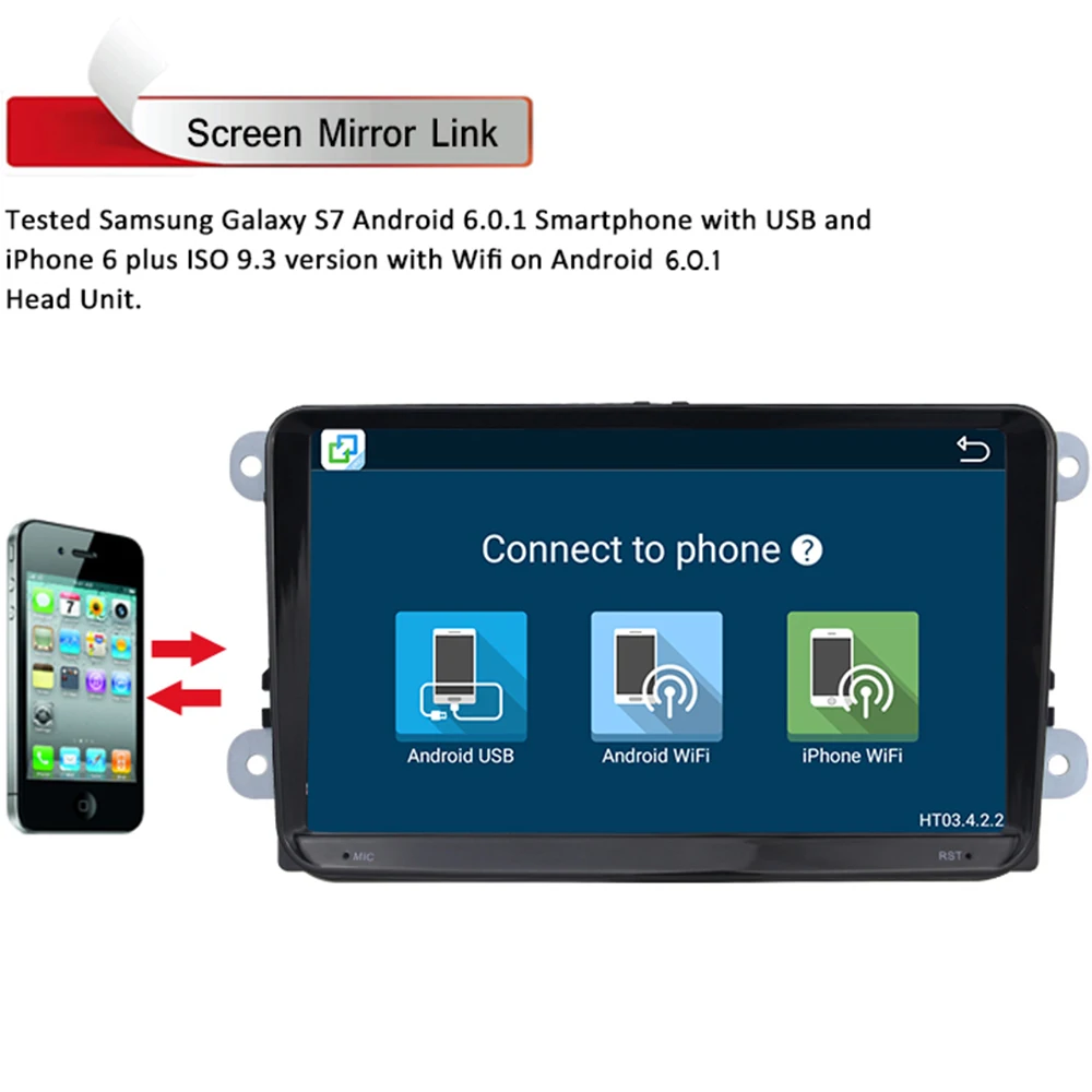 Best 9" Car GPS Navigation Car Radio Audio Android 8.1 For VW Skoda Seat Scirocco T6 Transporter EOS Bora Amark Passat B6 B7 CC Golf 4