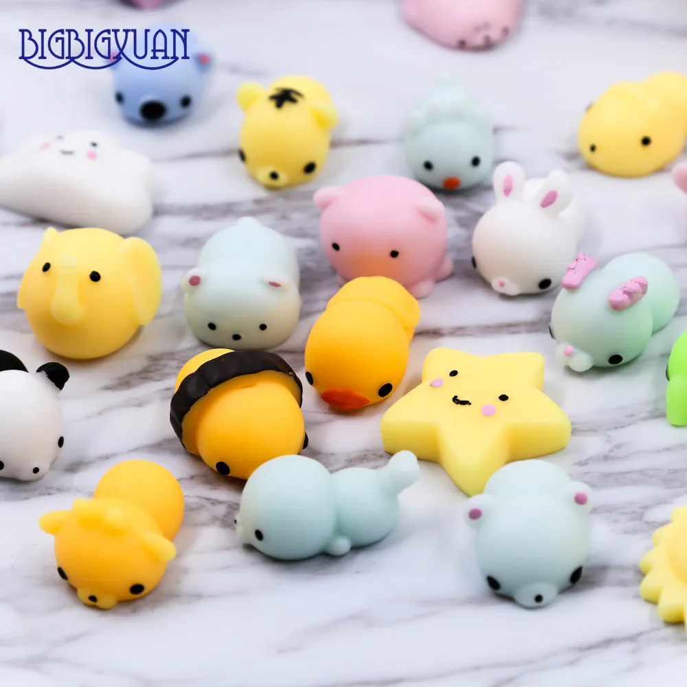 3D Cute Soft Squishy Toy Phone Strap For Mobile Phone Marshmallow Soft Silicone Gel Cat Panda ...