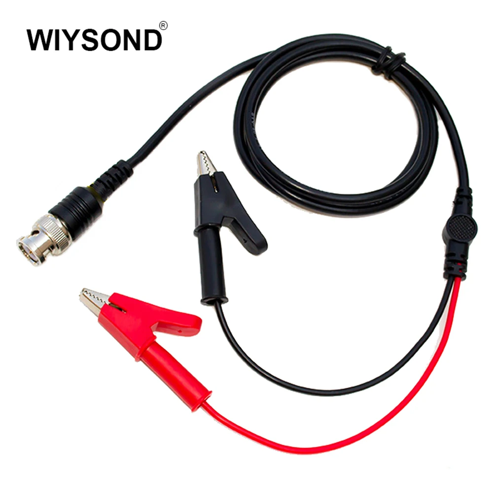O077 Oscilloscopes Probe Coaxial Cable with BNC to BIG Alligator