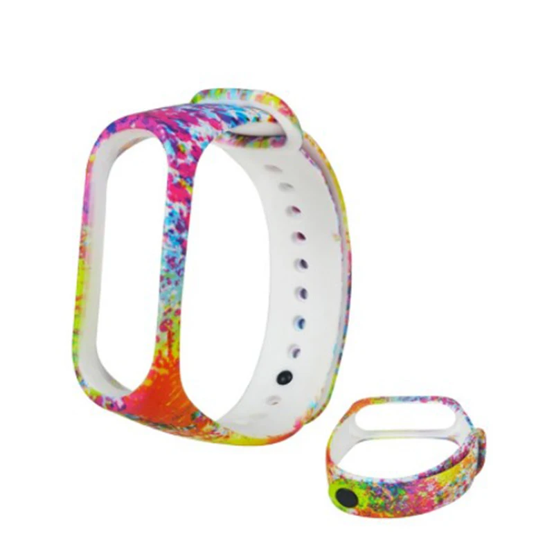 Новинка 2019 цветной браслет для Xiaomi Mi Band 3 спортивный ремешок часов на запястье