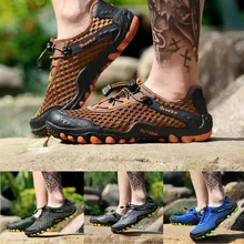 Новая мужская обувь сетчатая обувь спортивная обувь для отдыха дышащая Летняя обувь 19 июня