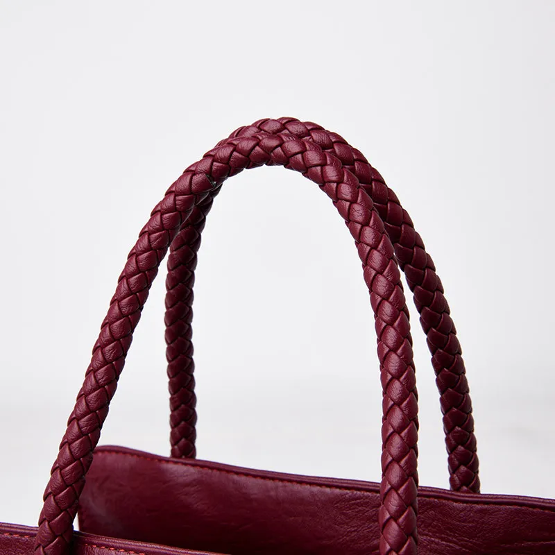 Большая повседневная сумка-тоут с множеством карманов, дизайнерские сумки высокого качества, роскошные кожаные сумки через плечо для женщин