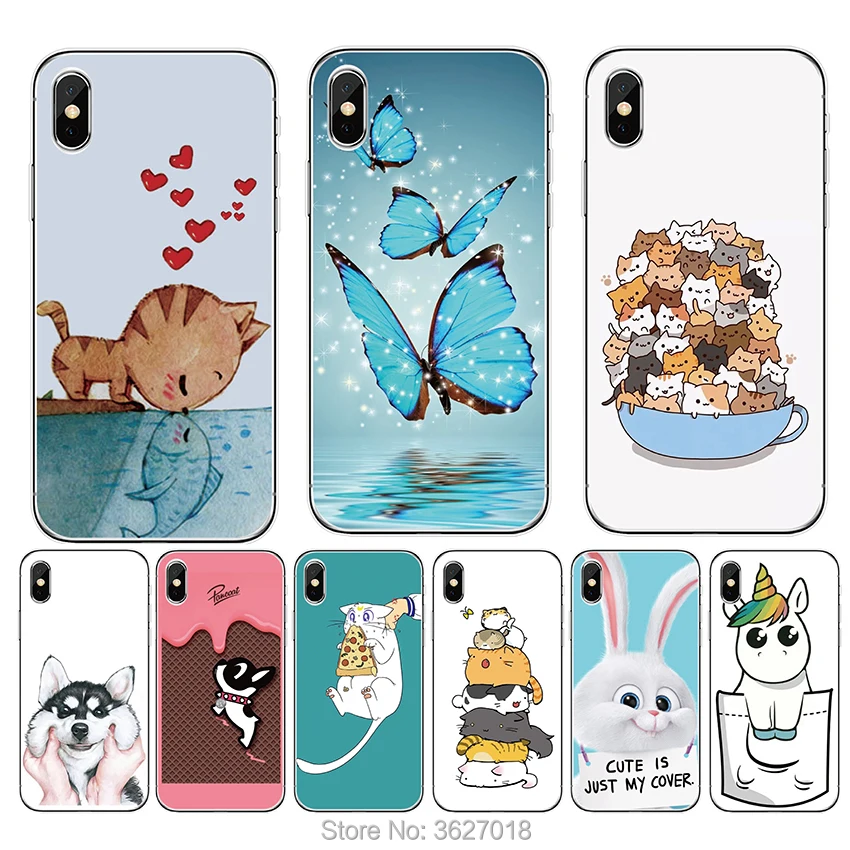 iphone XS9pcs Cute Cartoon Anime