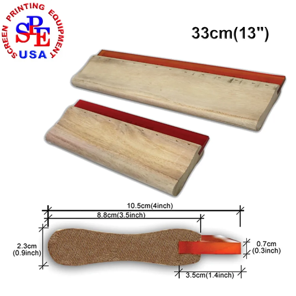 FREE SHIPPING 3 PIECES screen printing squeegee manual screen printing