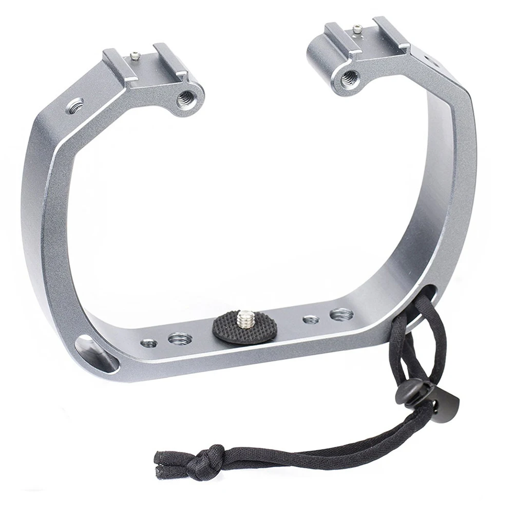 

Rig Anti-slip Fill Light Camera Holder Wrist Strap Accessories Camcorder Cold Shoe Mount Underwater Diving Support For GoPro