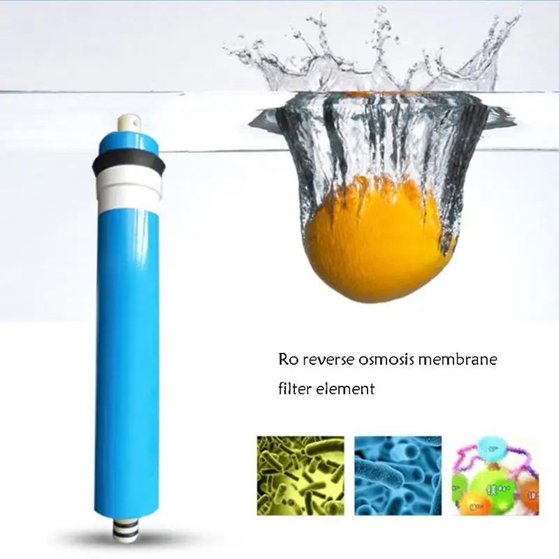 

HID TFC RO Filter GPD HO Reverse Osmosis Membrane Water Filter Purifier Treatment Reverse Osmosis System Filtering Impurities