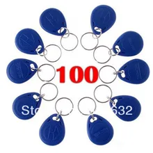 Новые 100 шт Rfid 125 кГц Близость Rfid Id карты ключевые метки(брелоки