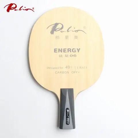 Palio official energy 06 лезвие для настольного тенниса специально для 40+ материал ракетка для настольного тенниса игра Быстрая атака петля углеродное лезвие - Цвет: CS short handle