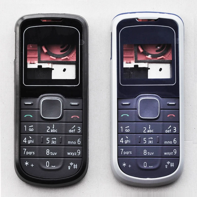 ZUGZUC полный корпус чехол для Nokia 1202 мобильного телефона+ клавиатура