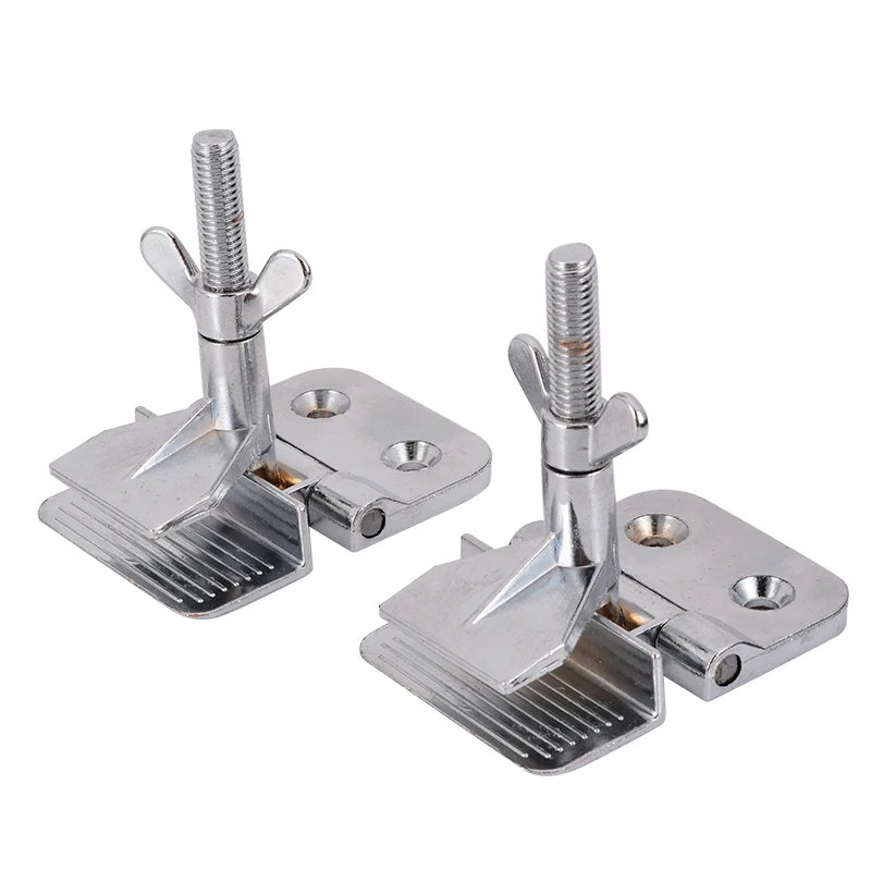 2pcs/set Silk Screen Printing Zinc Alloy Butterfly Hinge Clamp DIY