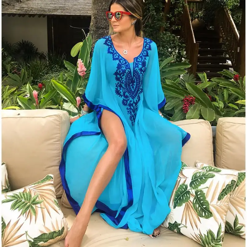 Новый запас Кафтан-Caftan Eid wear abayas как пляжная одежда пляжные накидки resortwear кафтан