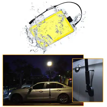 

CLAITE Portable 6900LM 1000W LED COB Car Light 3 Modes IP67 Waterproof Camping Night Work Lantern With Sucker Remote Control