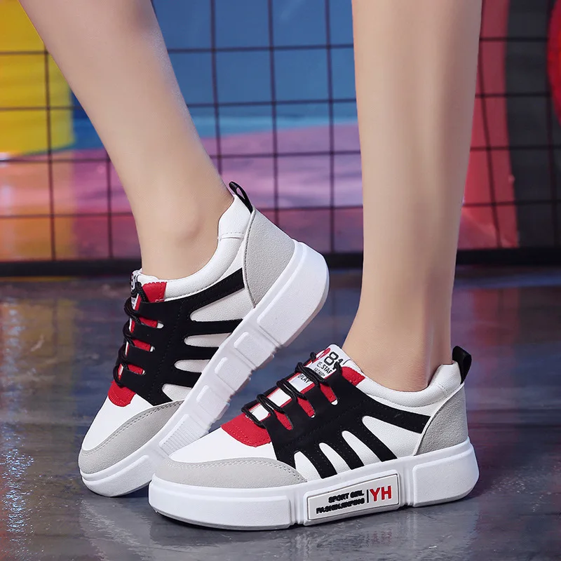 Little White Shoes Fashion All-match Women's Shoes 2018 Autumn new Chi running sneakers