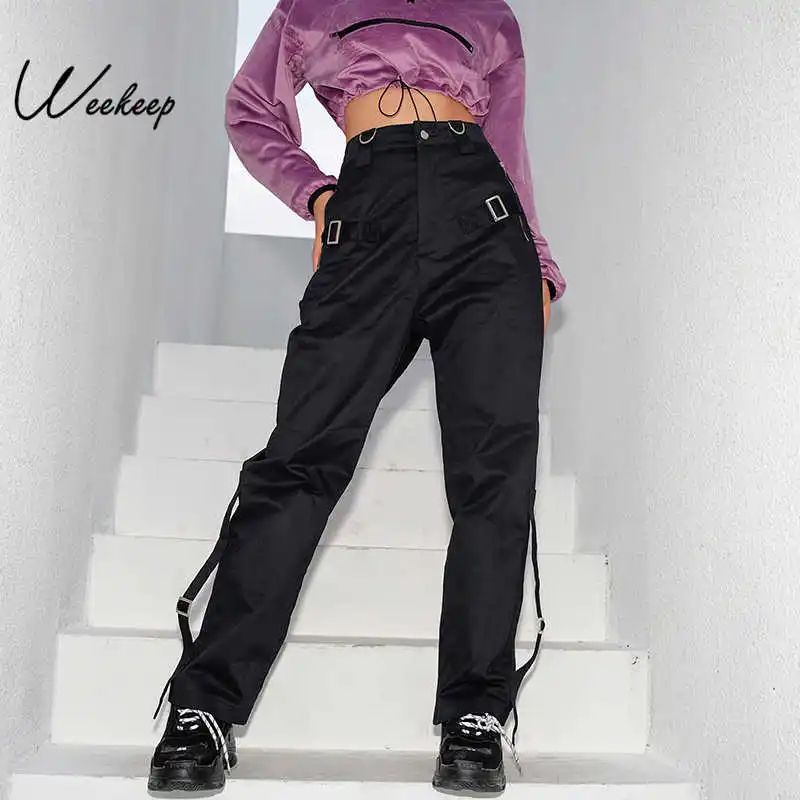 korean cargo pants womens