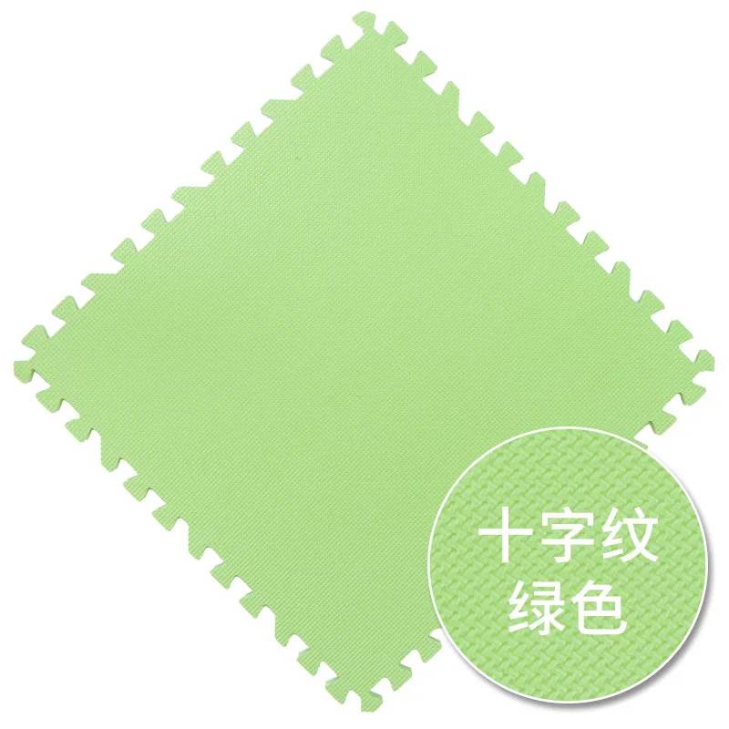 Красочные 60x60*2,0 см коврики для напольного коврика оптом и в розницу - Цвет: green