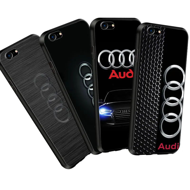 

Brand New Silicone Phone Case For Samsung galaxy a8 2018 Case Audi Phone Case For Samsung a5 j5 2017 Audi Logo Case
