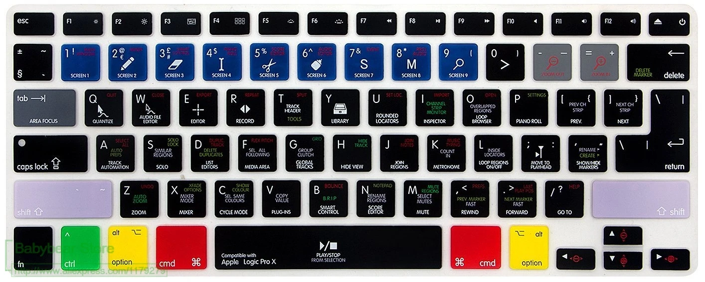 Logic pro x keyboard shortcuts hospitallalaf