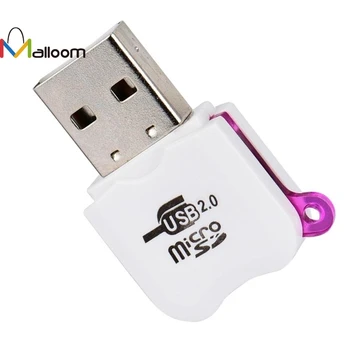 

Malloom 2018 New Arrival SD Card Reader High Speed Mini USB 2.0 Micro TF T-Flash Memory Card Reader Adapter 3 Colors#25