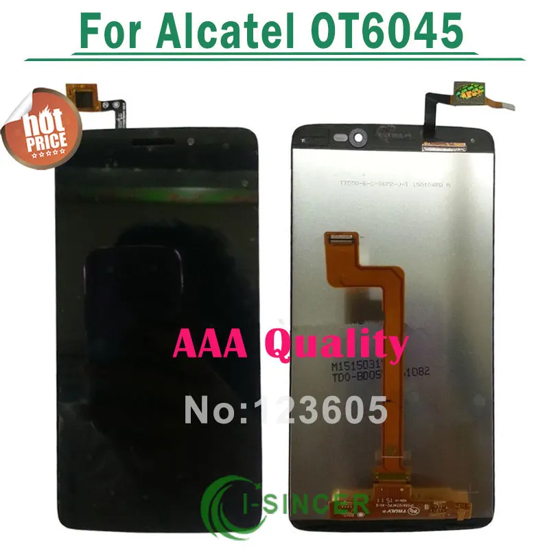 imágenes para AAA Calidad 5.5 "LCD Display Digitalizador Para Alcatel One Touch Ídolo 3 6045 Pantalla Táctil lcd Assemblely OT6045 Negro imágenes para AAA Calidad 5.5 "LCD Display Digitalizador Para Alcatel One Touch Ídolo 3 6045 Pantalla Táctil lcd Assemblely OT6045 Negro