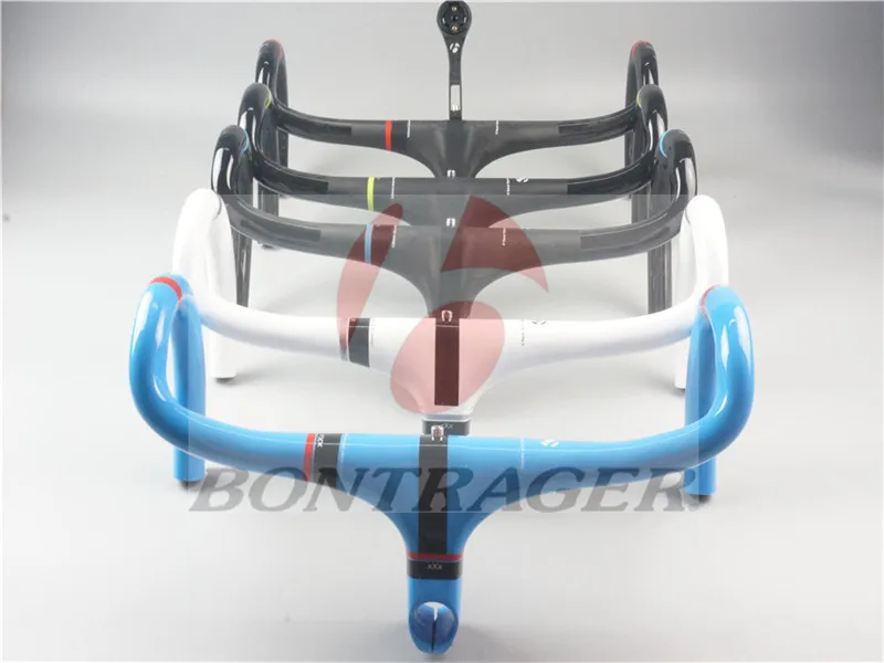 

New LOOK Full carbon fiber road bike integrated handlebar bend the eight styles with dedicated code rack
