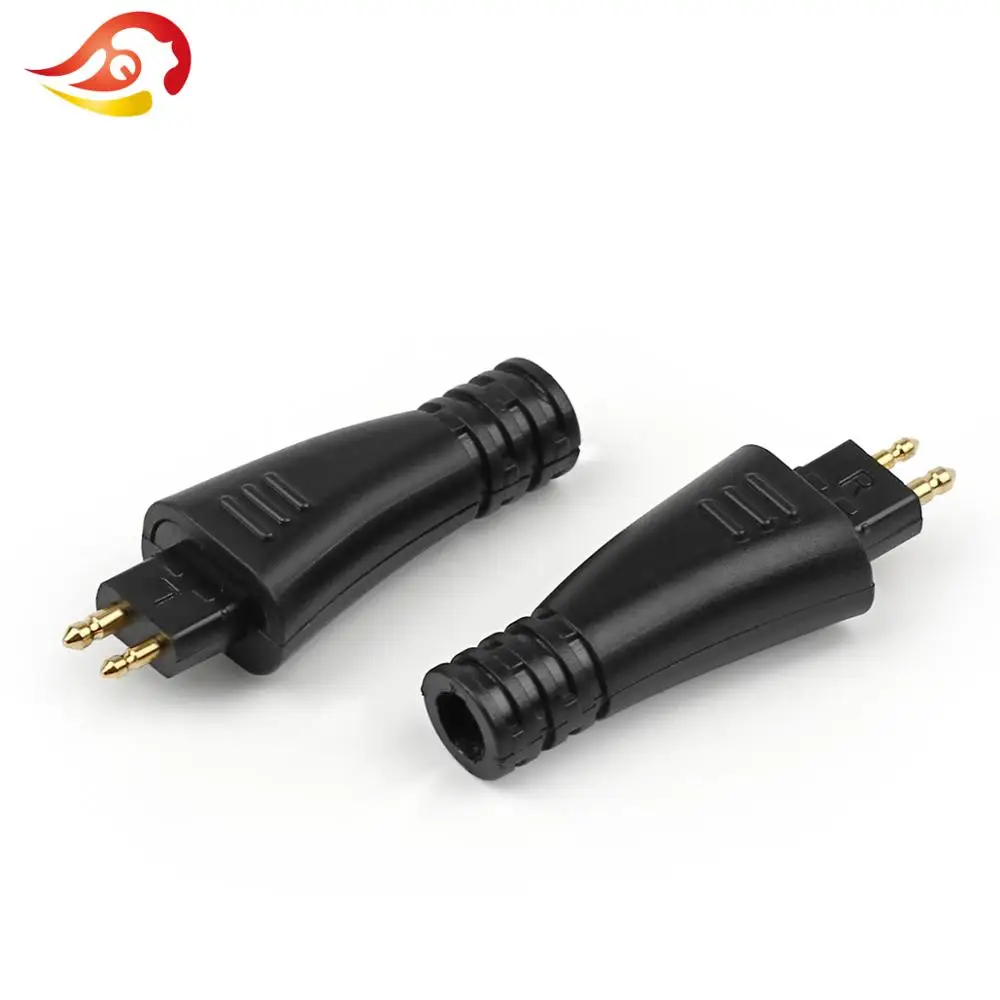 QYFANG New Earphone Male Pin Adapter Gold plated Copper Plug Headphone Audio Jack For FOSTEX TH900 MKII MK2 Wire Cable Connector