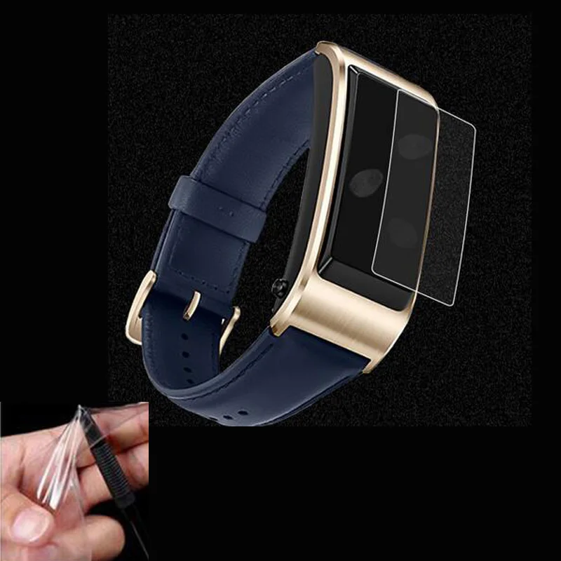 2 шт. Противоударная мягкая прозрачная защитная пленка из ТПУ для Huawei TalkBand Talk Band B5