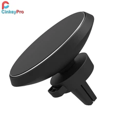 CinkeyPro Wireless Car Charger W3 Magnetic Holder for iPhone 8 X Samsung Galaxy S6 S7 S8 Plus QI Air Vent Stand 5V/1A Charging