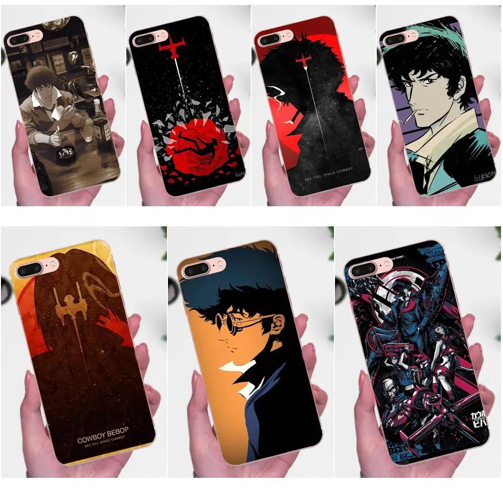 

Soft Silicone TPU Transparent Pattern Spike Spiege Cowboy Bebop For Huawei Mate 7 8 9 10 20 P8 P9 P10 P20 P30 Lite Plus Pro 2017