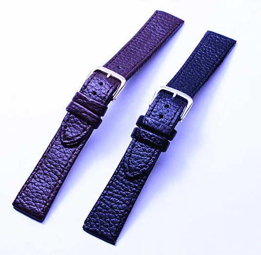 Ремешок для часов из искусственной кожи черный/кофейный 2 шт./лот|watch mesh|watch band