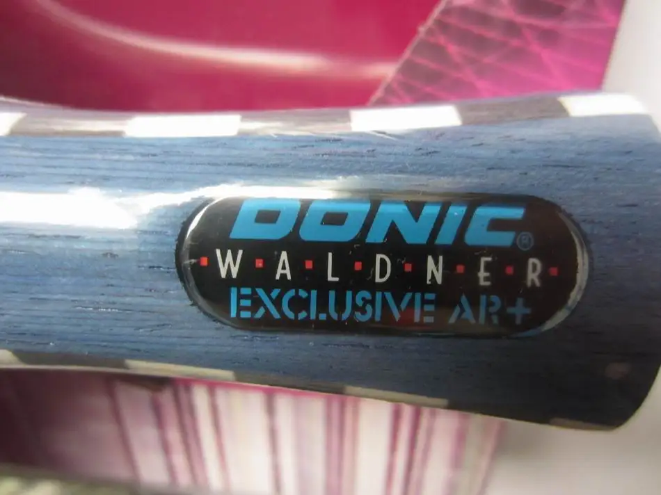 Оригинальная эксклюзивная художественная ракетка для настольного тенниса Donic valdner, ракетка для настольного тенниса 32682 22682, Спортивная ракетка из чистого дерева