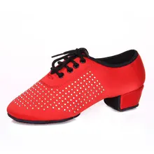 Shoes women sneakers Latin Dance Female Latin dance shoes diamond Latin dance stage ballroom dancing shoes Autumn and winter