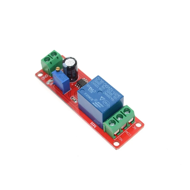 NE555 Timer Switch Adjustable Module Time delay relay Module DC 12V Delay relay shield 0~10S
