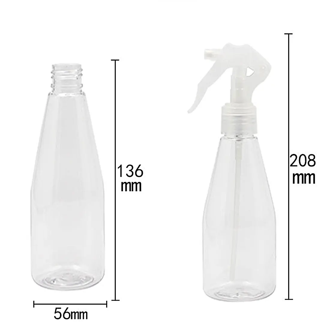 Хорошее 200 мл Портативный Пластиковые бутылки спрей прозрачный макияж влаги распылитель горшок тонкие бутылки опрыскиватель туман