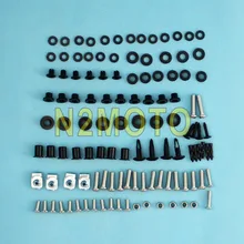 Para Honda CBR600F4 CBR600F4i CBR 600 F4 F4i completa carenado Kit de perno 1 Conjunto de tornillos de acero inoxidable tuerca 1999, 2000, 2001, 2002-2007