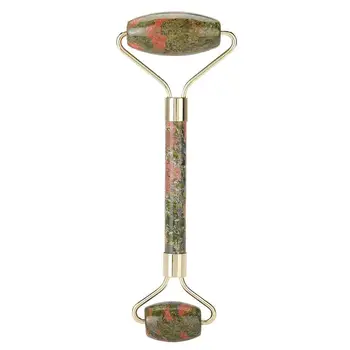 

Double Massage Roller Jade Face Slimming Body Neck Skin Roller Face SPA Massage Tool