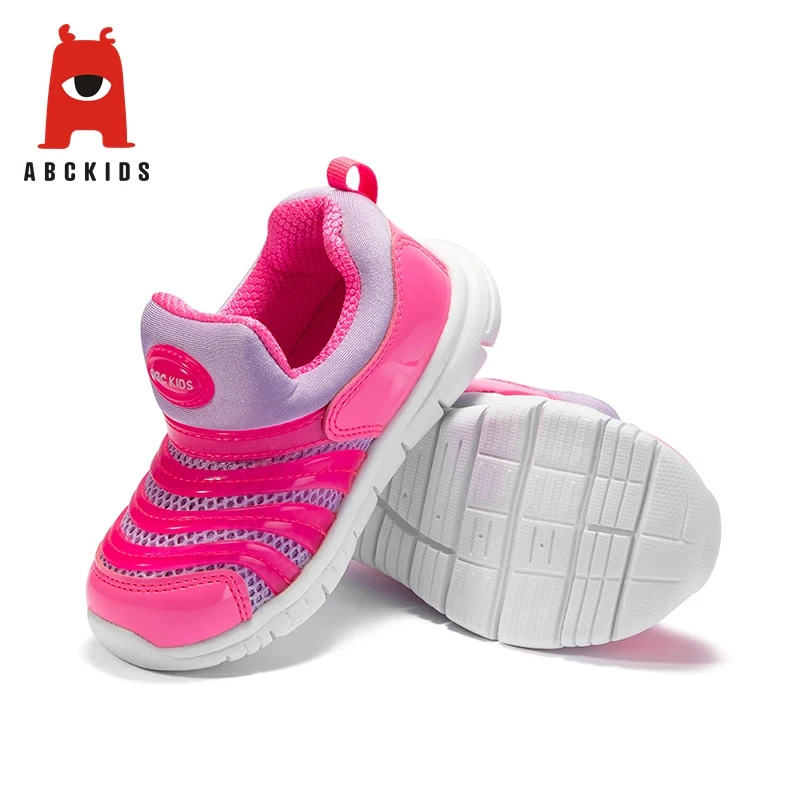 Abckids/От 4 до 7 лет; летняя Новинка; модная сетчатая дышащая обувь для спорта и отдыха; обувь для бега для девочек и мальчиков; Брендовая детская обувь