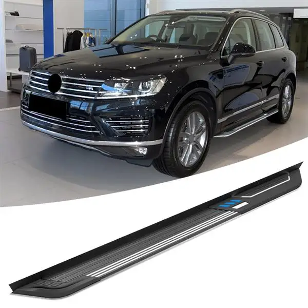 Подходит для Volkswagen Touareg 2011 2012 2013 2014 2015 2016 2017 2018 алюминиевая Беговая доска боковая