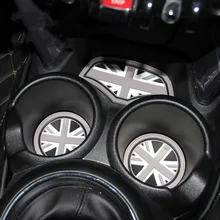 6 pz Gel di Silicone Auto Anti-Slip Interno di Caffè Tazza di Tè Zerbino Rilievo della tazza del Sottobicchiere Car Styling Per Mini Cooper f56 Car Styling Accessori