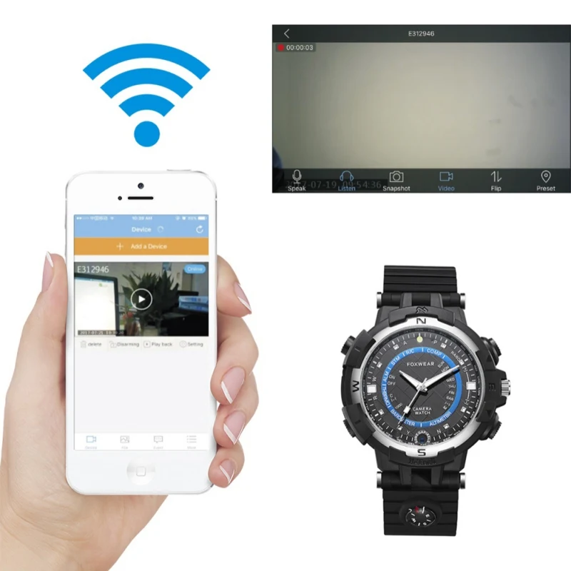 smartwatch with camera and wifi