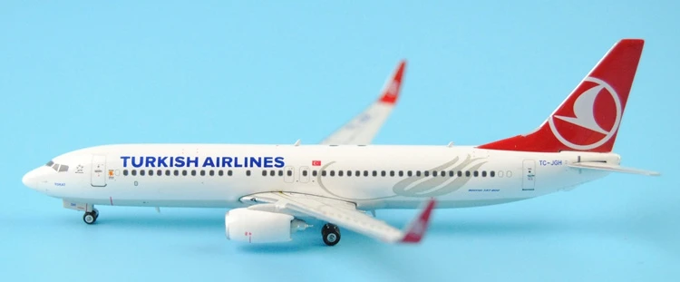 Fine Out of print Ph enix 1: 400 10938 Turkish Airlines  B737-800 / w TC-JGH Alloy aircraft model Collection model Holiday gifts