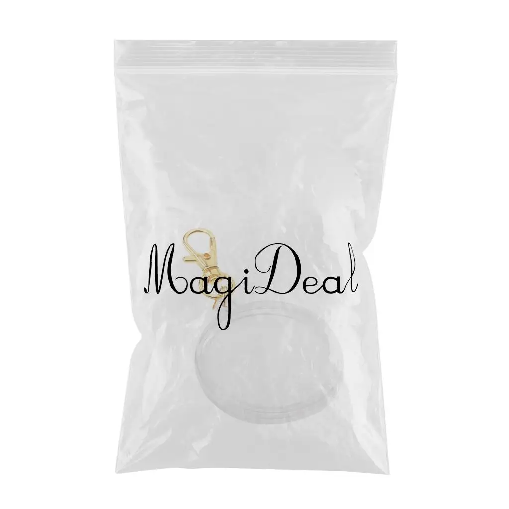 Multi-Fonction Coin Holder Keychain Coin Storage Key Ring DIY Photo Frames Home Decor