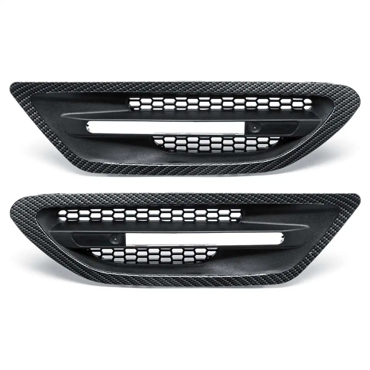 Car Side Air Flow Vent Fender Grille For BMW F10//F11//M5 Sedan 10-16 Carbon Fiber