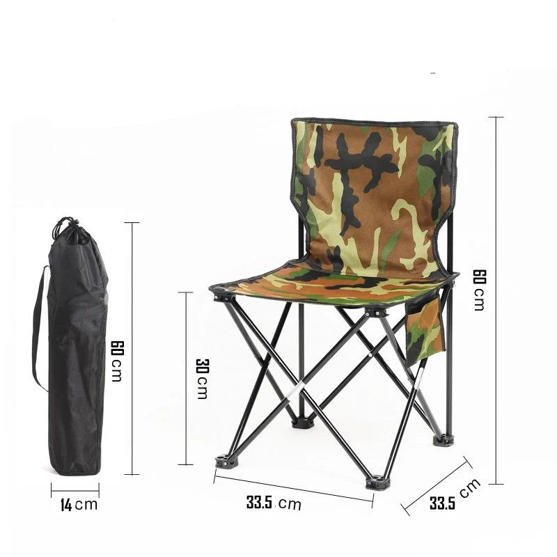 Уличная мебель, стул для рыбалки, кемпинг, складной стул с тканью Оксфорд для сада, пляжное кресло, спинка для пикника, для семейного путешествия