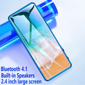 

Bluetooth 4.1 MP3 Player Ultra thin 8GB/16GB wireless Lossless Music video Player 2.4 Inch Screen with fm E-book voice recorder