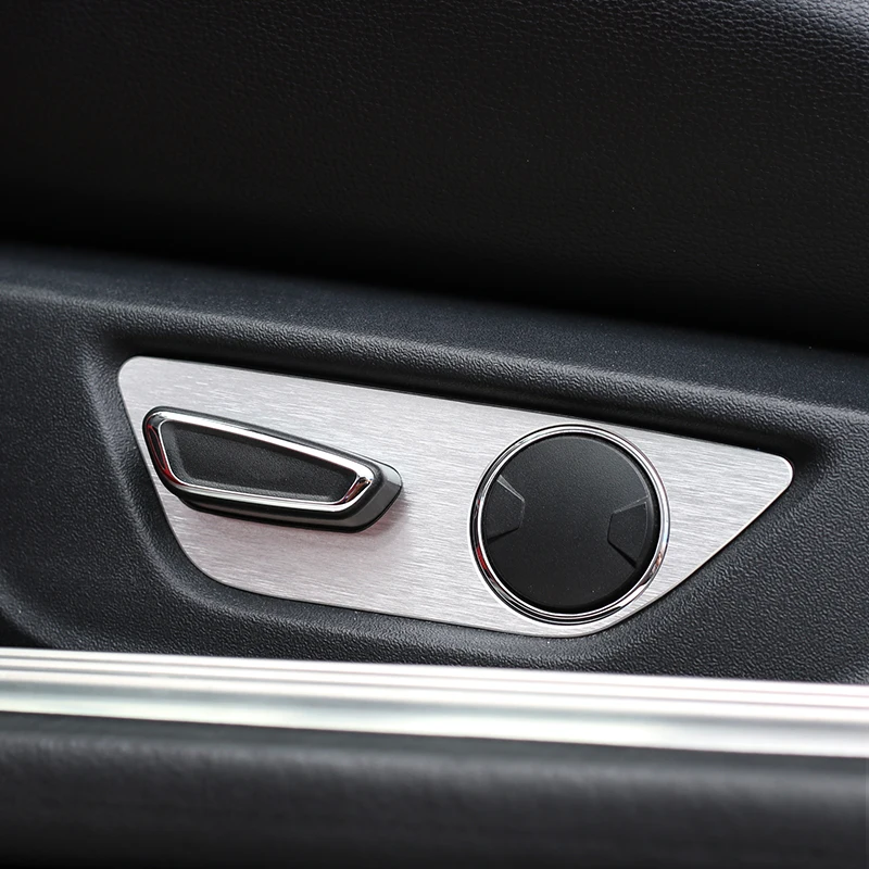 

Hot Sales High Quality Aluminium Seat Adjustment Decoration Cover For Ford Mustang