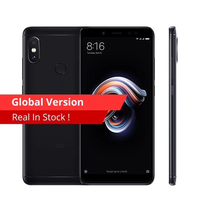 Оригинальный мобильный телефон Xiaomi Redmi Note 5 4 Гб ОЗУ 64 ПЗУ Восьмиядерный процессор