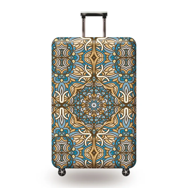 JULY'S SONG Vintage Floral Travel Luggage Cover Dust Case Suitcase Protective Cover Polyester Trolley Case cover