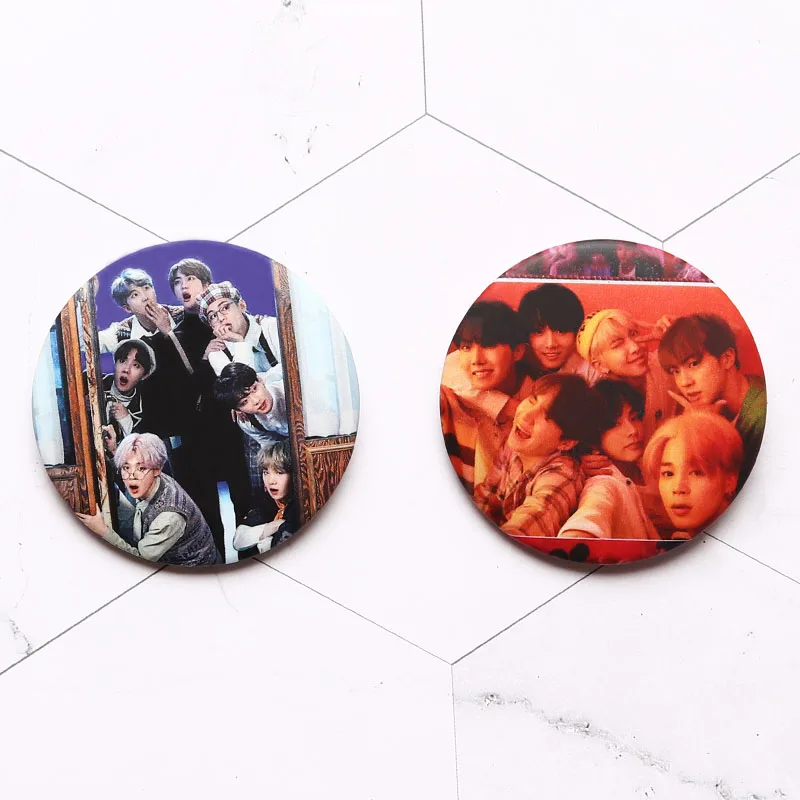 Year-End Clearances Kpop Bangtan Boys Pin Album Brooch Badge Accessories For Clothes Hat Backpack Decoration